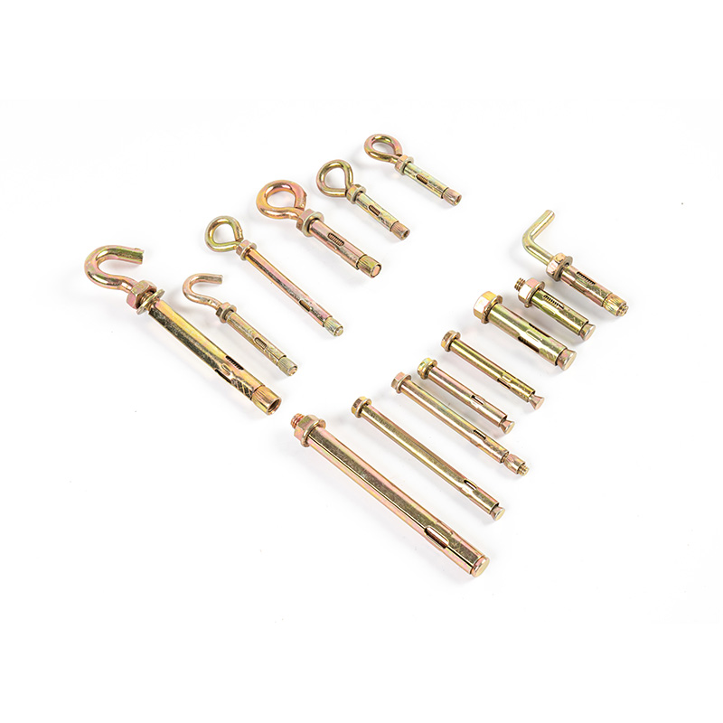 Pemesinan CNC Galvanized Bangunan Pengembangan Bolt Bolt Kit